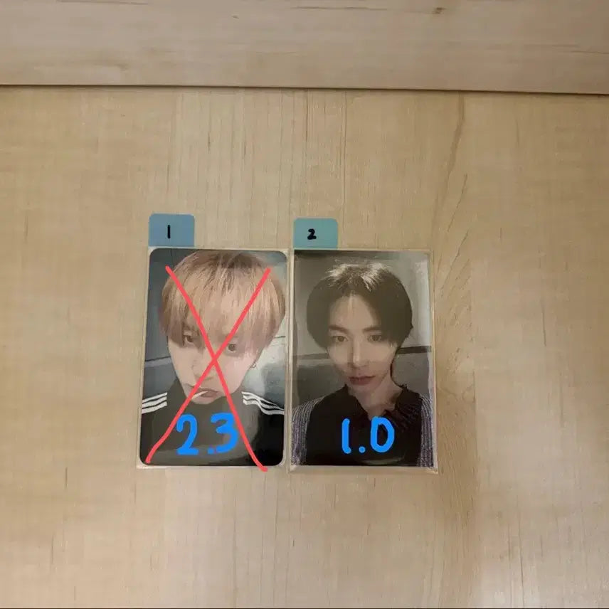 사진더 있음) 보넥도 태산 포카,태산 1주년 목걸이 팝니다!