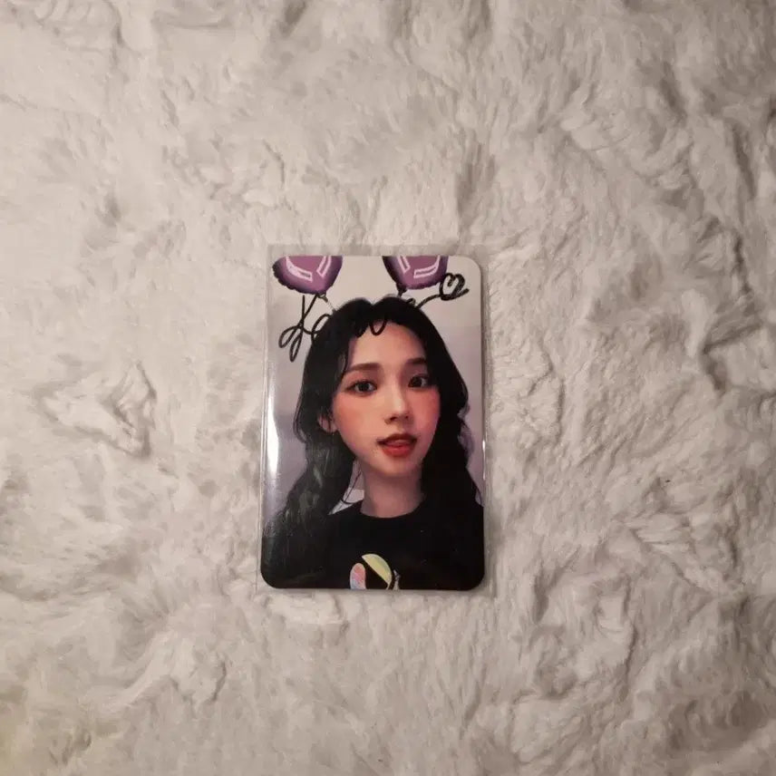 카리나 친필사인 포카