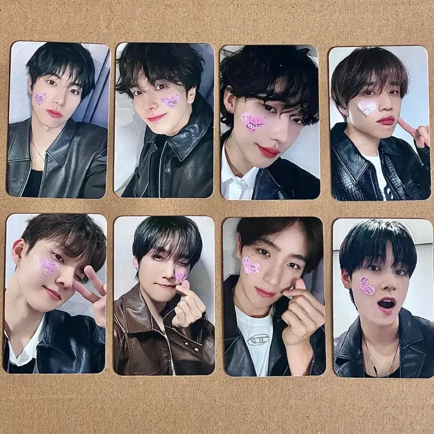 더보이즈 점프업 하트반창고 포카 세트 미공포 특전