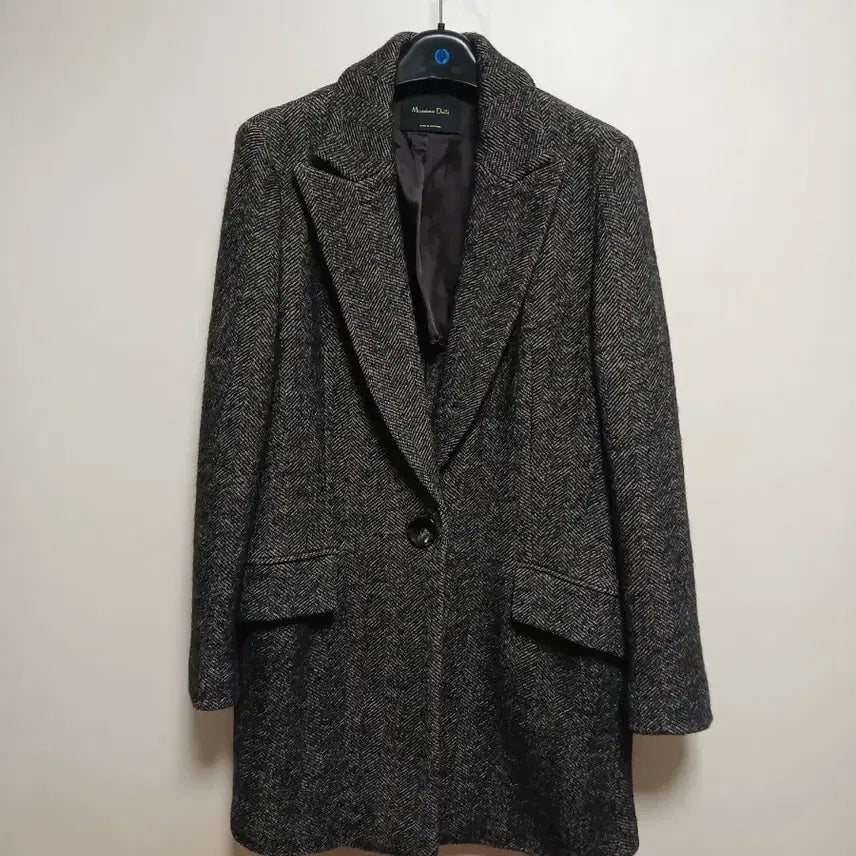 [BUNJANG] Massimo Dutti Herringbone Jacket Coat M / 마시모두띠 헤링본 자켓 코트 M