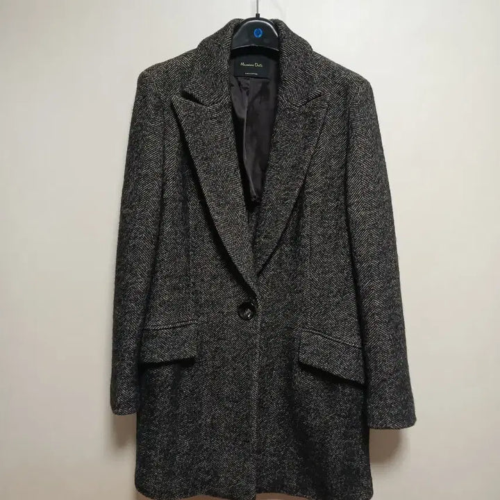 [BUNJANG] Massimo Dutti Herringbone Jacket Coat M / 마시모두띠 헤링본 자켓 코트 M