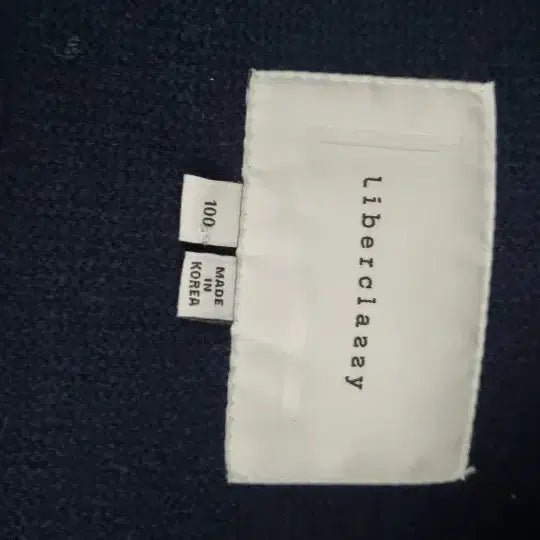 [BUNJANG] Liberclaasy Navy Coat (Men's 100) / liberclaasy 네이비 남성코트 100사이즈