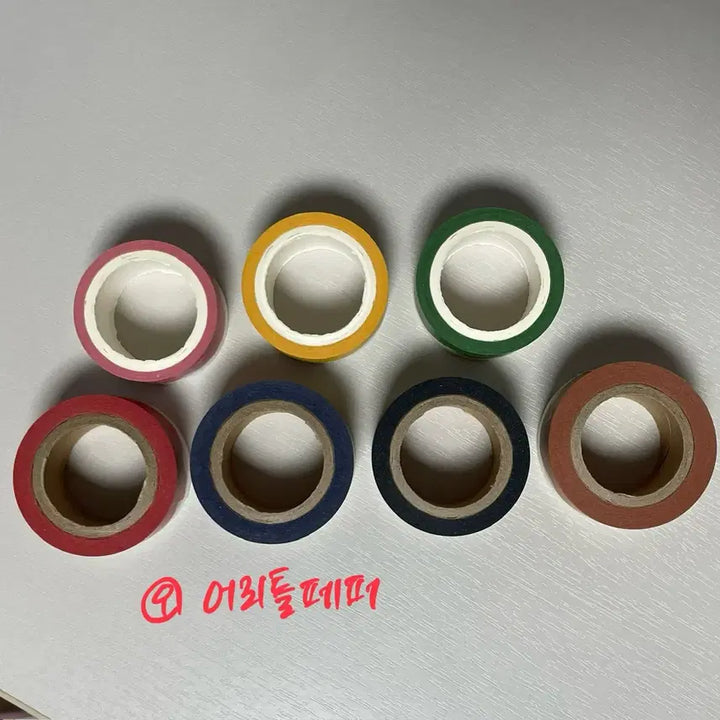 [BUNJANG] Masking Tape Bundle Set / 2. 통마테 마테 마스킹테이프 처분 다꾸처분