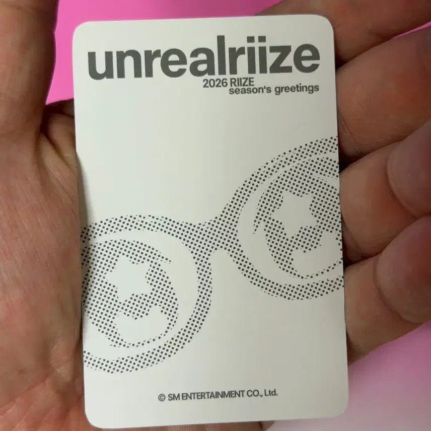 현물)라이즈 2026 시즌그리팅 시그 트레카 양도 앤톤