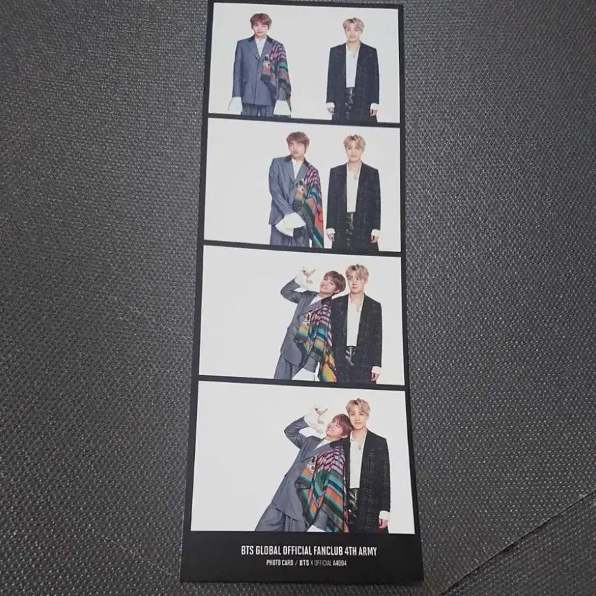 BTS 뷔 미공개 폴라로이드 양도