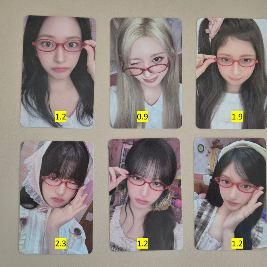 아이브 미니브 시그 시즌그리팅 스스퀘 특전 포카 포토카드 스타쉽스퀘어