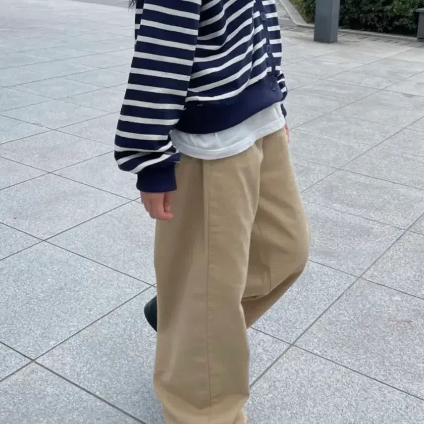 [BUNJANG] Wide Cotton Pants / 와이드 코튼 팬츠