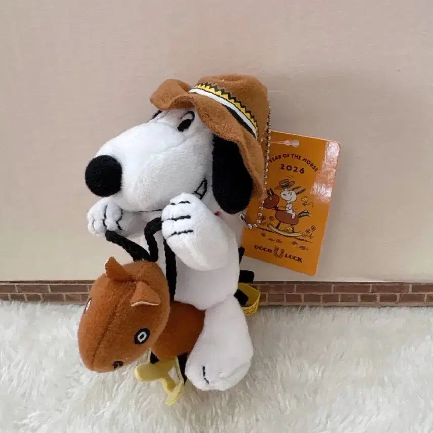 [BUNJANG] Snoopy Peanuts Year of the Horse Mascot Keyring / 일본 피넛츠 말의 해 스누피  snoopy 마스코트 키링