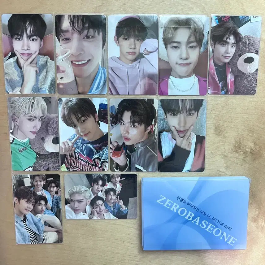 제로베이스원 헌혈 포카