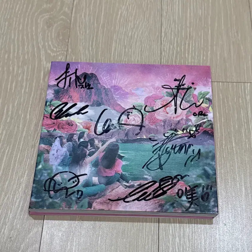 (급처) 오마이걸 불꽃놀이 싸인앨범