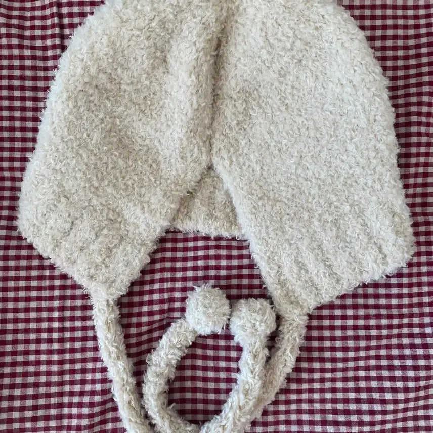 [BUNJANG] Bear Hat with Ear Flaps / 털모자 곰돌이모자 귀모자