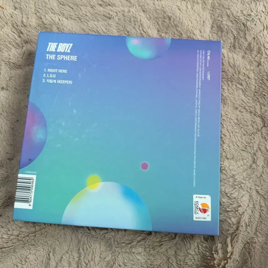 미사용/새 상품! 더보이즈(THE BOYZ) 'THE SPHERE' 포