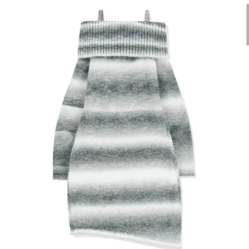 [BUNJANG] Romantic Crown Gradation Knit Dress - Gray / (정리 특가)로맨틱크라운 그라데이션 니트 드레스_그레이