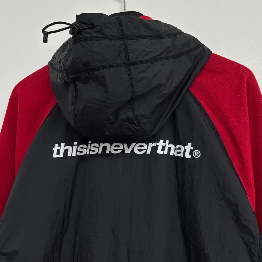 [BUNJANG] Thisisneverthat Fleece Hoodie Jacket / 디스이즈네버댓 후리스 후드집업 자켓
