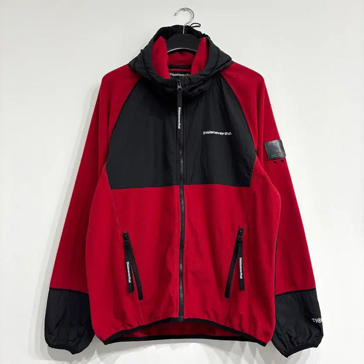 [BUNJANG] Thisisneverthat Fleece Hoodie Jacket / 디스이즈네버댓 후리스 후드집업 자켓