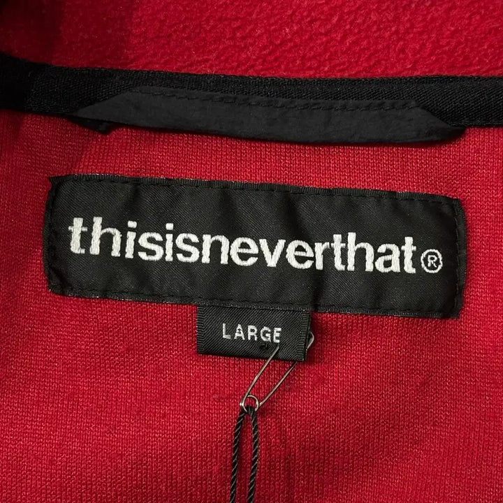 [BUNJANG] Thisisneverthat Fleece Hoodie Jacket / 디스이즈네버댓 후리스 후드집업 자켓