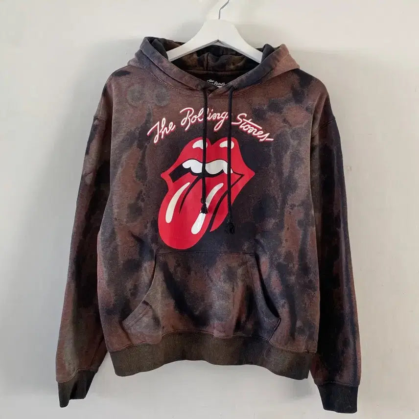 [BUNJANG] Rolling Stones Washed Hoodie / 롤링스톤즈 워싱 후드티
