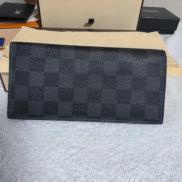 [BUNJANG] Louis Vuitton Damier Graphite Men's Long Wallet / 루이비통 다미에 그라파이트 남성 장지갑