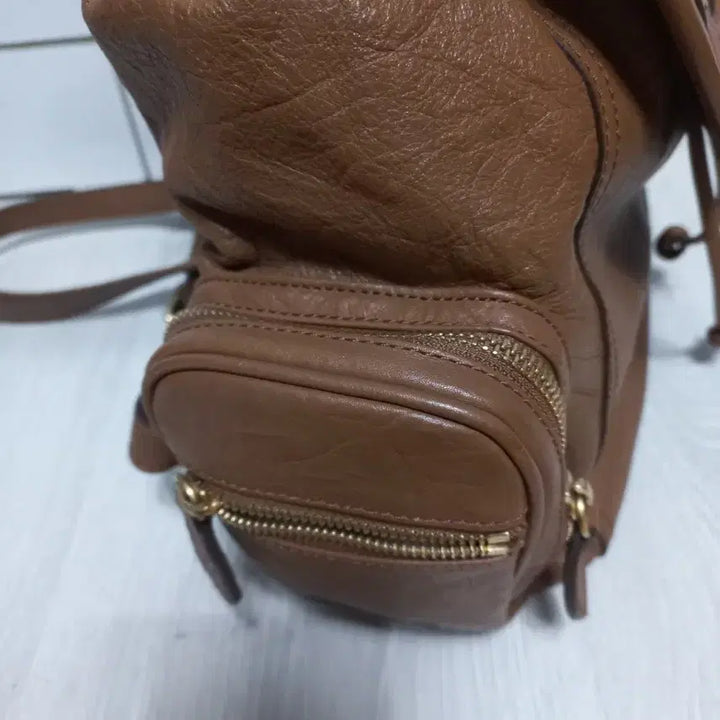 [BUNJANG] Daks Lambskin Backpack/Shoulder Bag / 닥스 정품. 램스킨 백팩 겸 숄더백