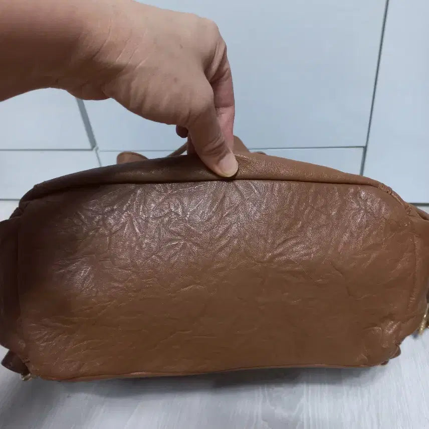 [BUNJANG] Daks Lambskin Backpack/Shoulder Bag / 닥스 정품. 램스킨 백팩 겸 숄더백