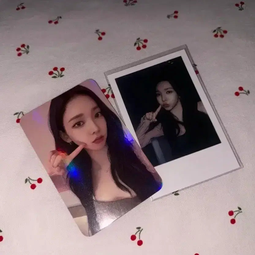 일괄] 에스파 카리나 홀카 팬즈랜드 팬스랜드 포카 폴라로이드 중국 미공포