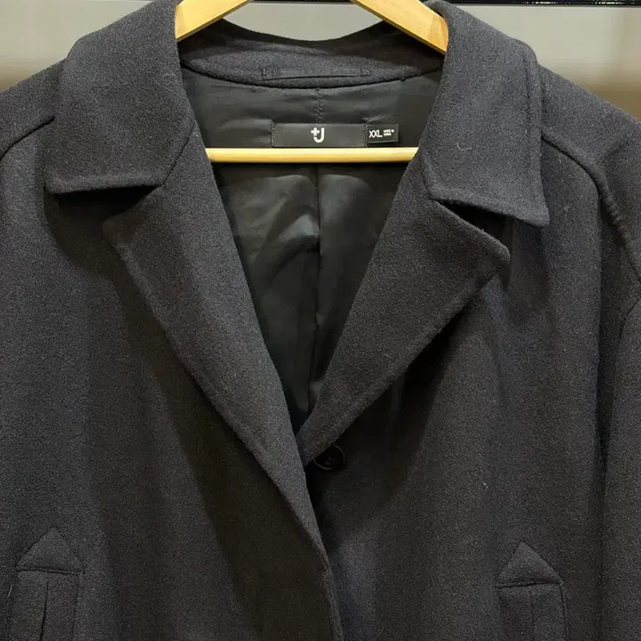 [BUNJANG] Uniqlo +J Black Single Jacket / (XXL) 유니클로 질샌더 언발 싱글자켓 블랙 6.9