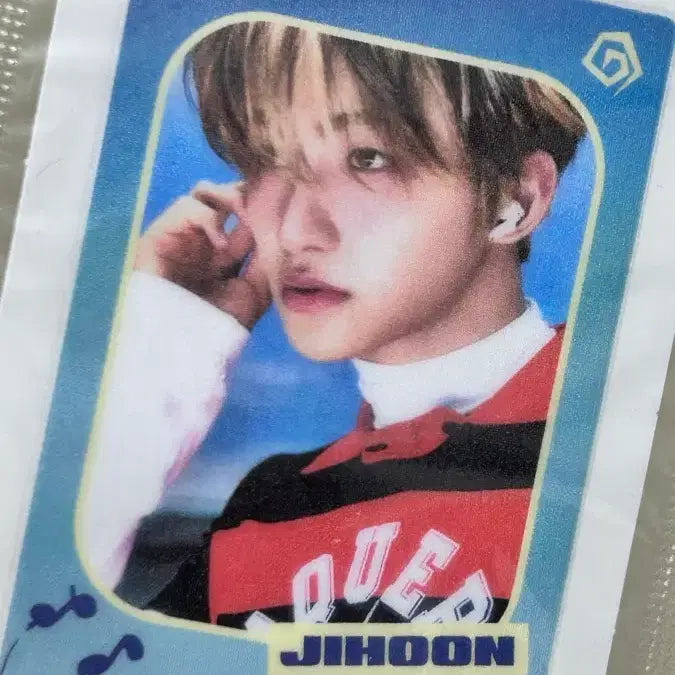 투어스 꼬깔콘 띠부씰 지훈