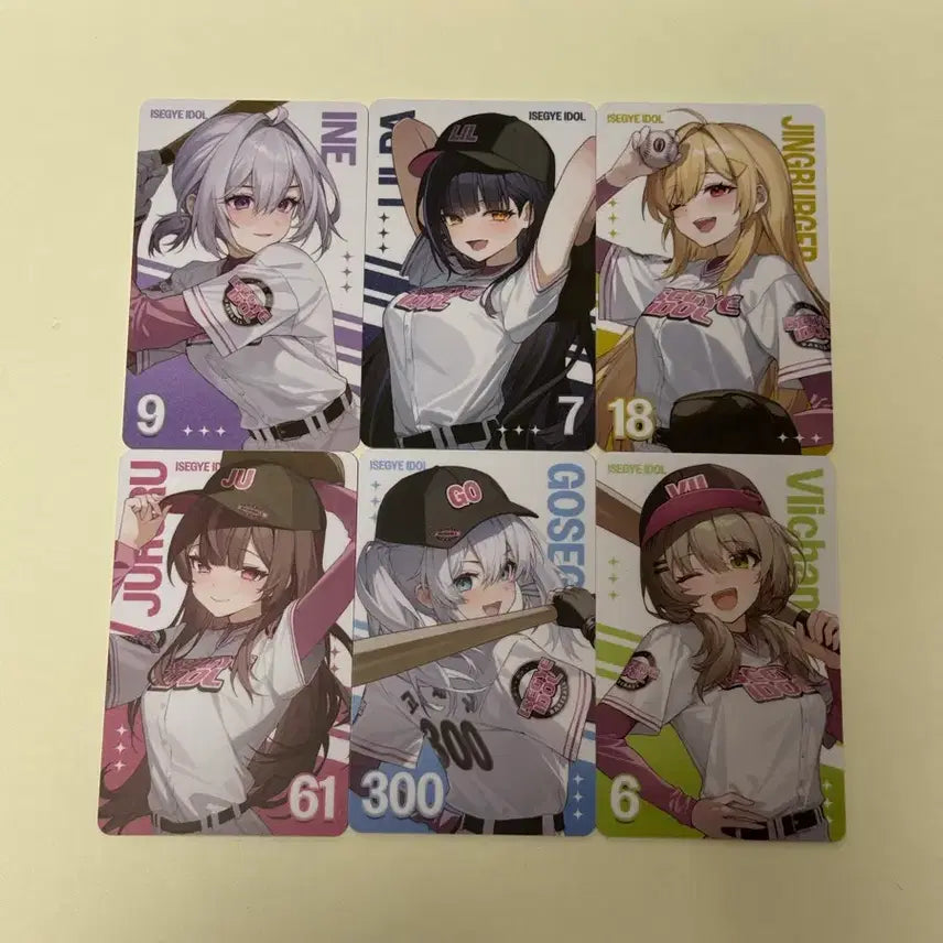 이세계아이돌 이세계페스티벌2025 한정포토카드 일괄