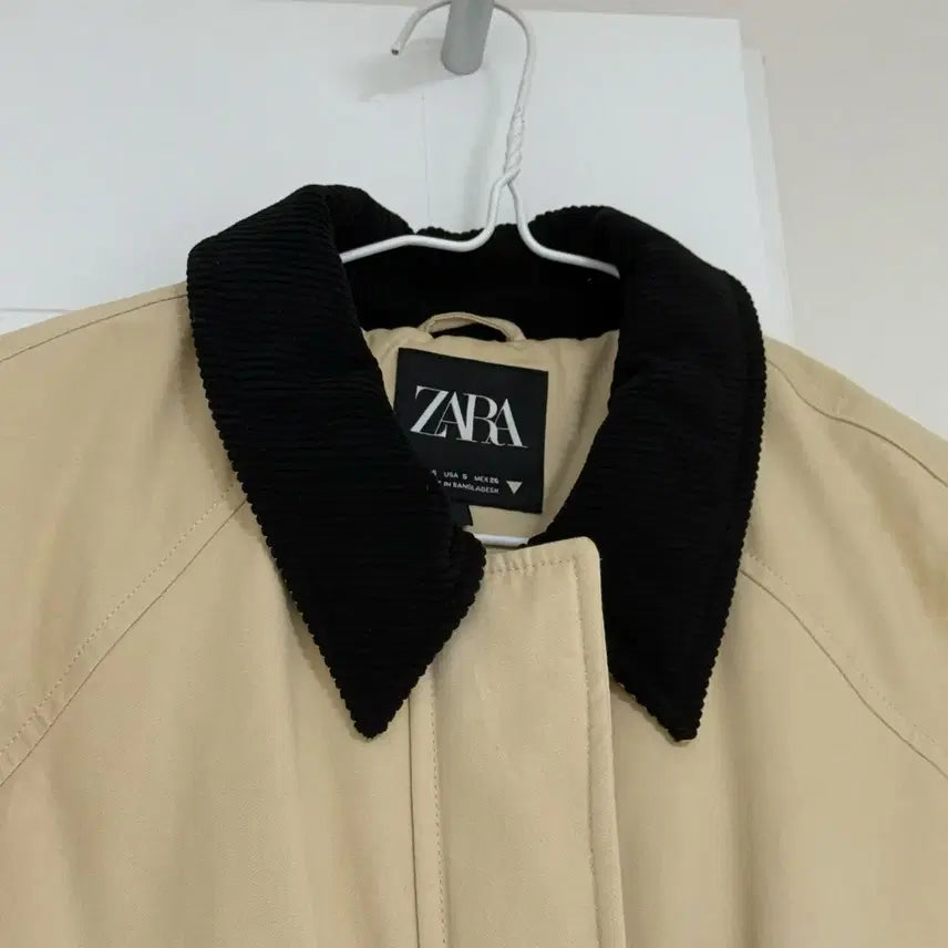 [BUNJANG] ZARA Corduroy Collar Jacket S / ZARA 자라 코듀로이 칼라 자켓 S