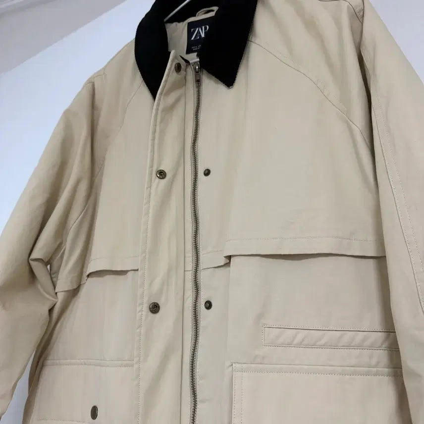 [BUNJANG] ZARA Corduroy Collar Jacket S / ZARA 자라 코듀로이 칼라 자켓 S