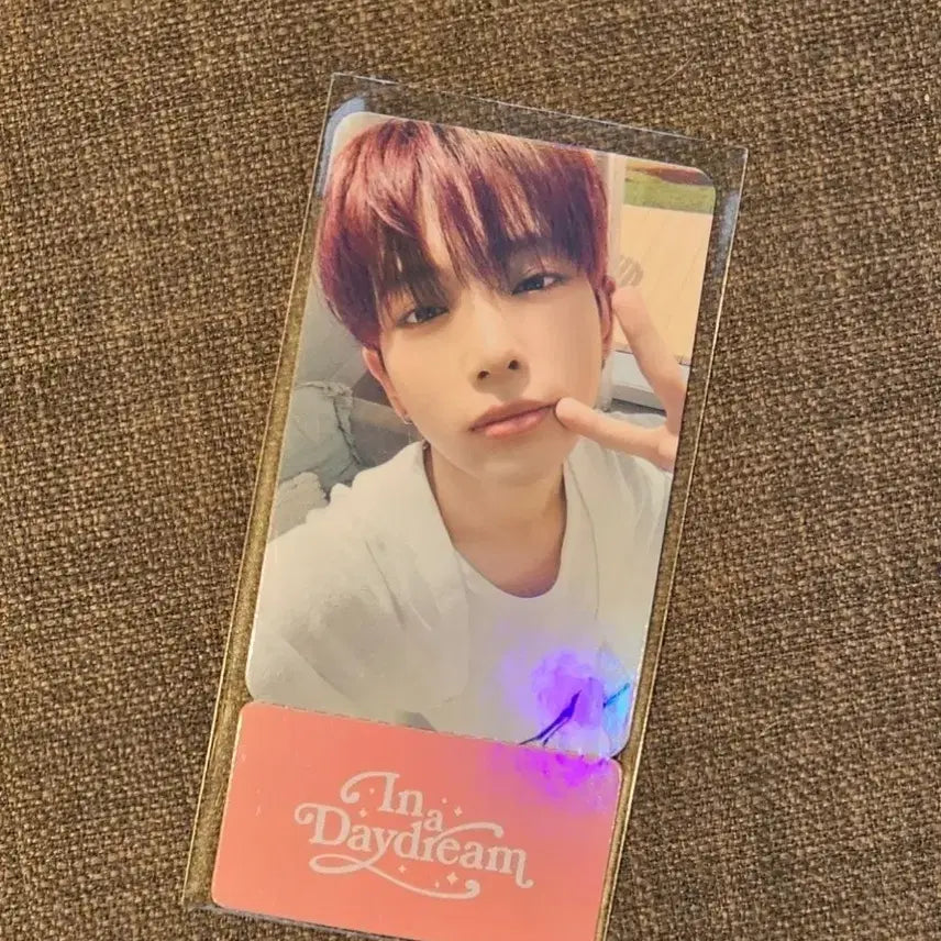 앤팀 시그팝업 특전 포토 티켓 포카 하루아