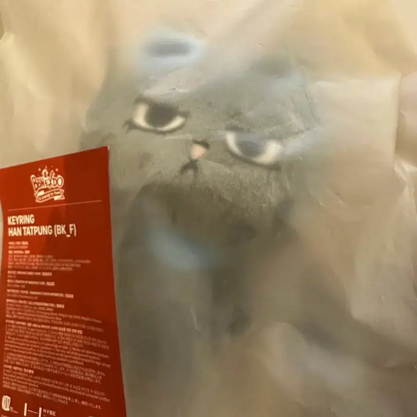 [BUNJANG] ENHYPEN Han Tae-poong Plush Keyring (Sealed) / 쁘넥도 팝업 한탯풍 탯풍이 플러쉬 플러시 키링 미개봉 판매
