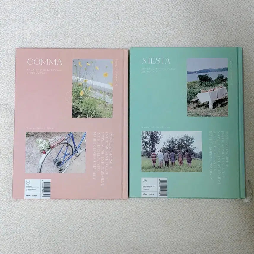 몬스타엑스 포토북 콤마 시에스타 일괄판매 몬엑 사진집