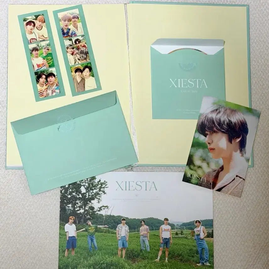 몬스타엑스 포토북 콤마 시에스타 일괄판매 몬엑 사진집