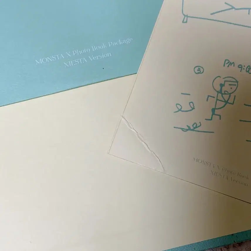 몬스타엑스 포토북 콤마 시에스타 일괄판매 몬엑 사진집