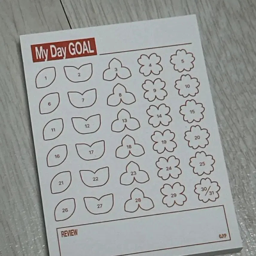 데이식스 시그 메모패드 판매합니당