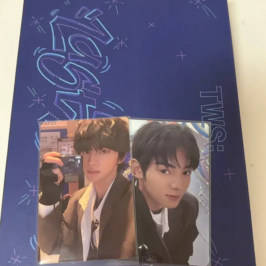 투어스 라스트벨 마지막축제 개봉 앨범+신유 한진 앨포 앨범 포카