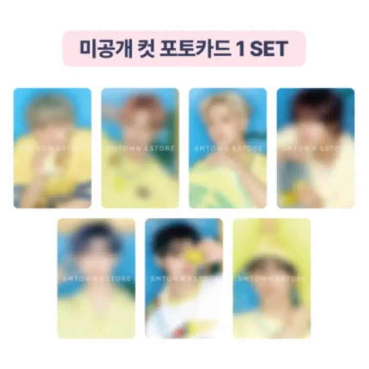 엔시티드림 시즌그리팅 시그 슴스토어 특전 포카 포토카드 nct