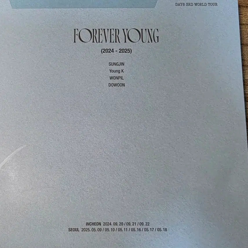 데이식스 블루레이 Cd