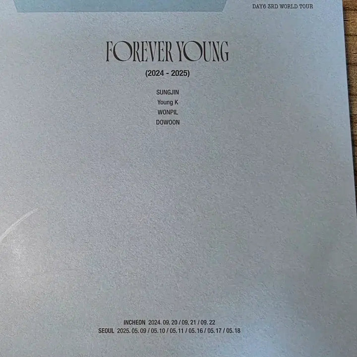 [BUNJANG] Day6 Blu-ray CD / ((마지막 가격내림 데이식스 블루레이 Cd