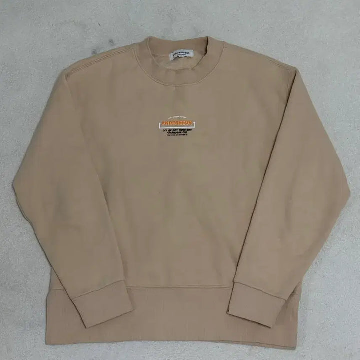 [BUNJANG] Anderson .Paak Beige Sweatshirt / 앤더슨벨 베이지 맨투맨 티셔츠 L