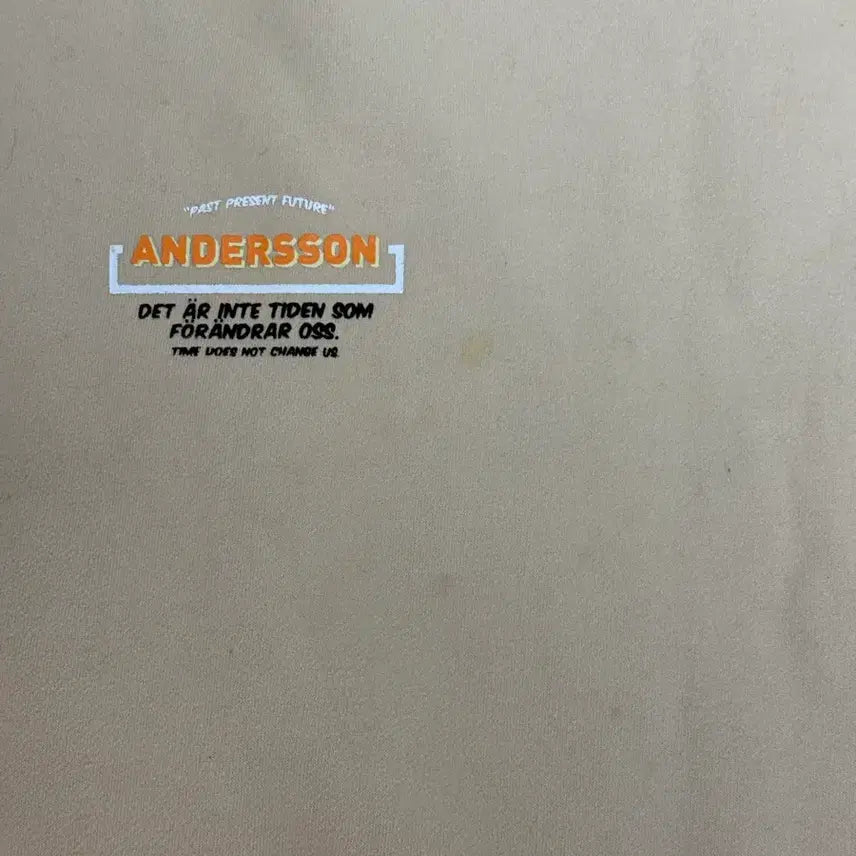 [BUNJANG] Anderson .Paak Beige Sweatshirt / 앤더슨벨 베이지 맨투맨 티셔츠 L