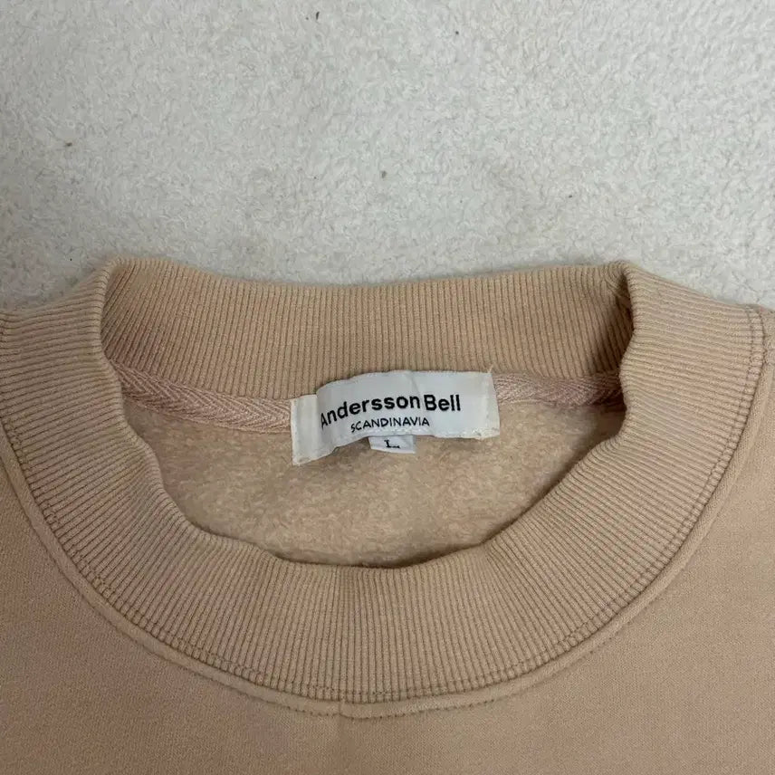 [BUNJANG] Anderson .Paak Beige Sweatshirt / 앤더슨벨 베이지 맨투맨 티셔츠 L