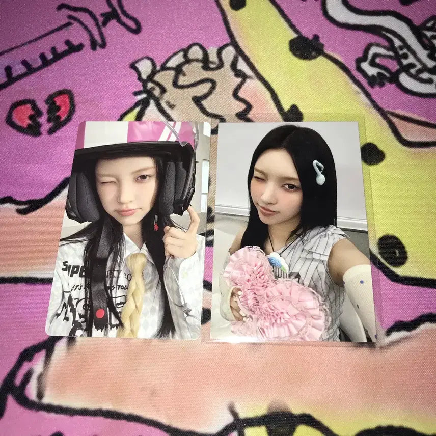 아일릿 윤아 not cute anymore 럭드 케타포 럭키드로우 포카