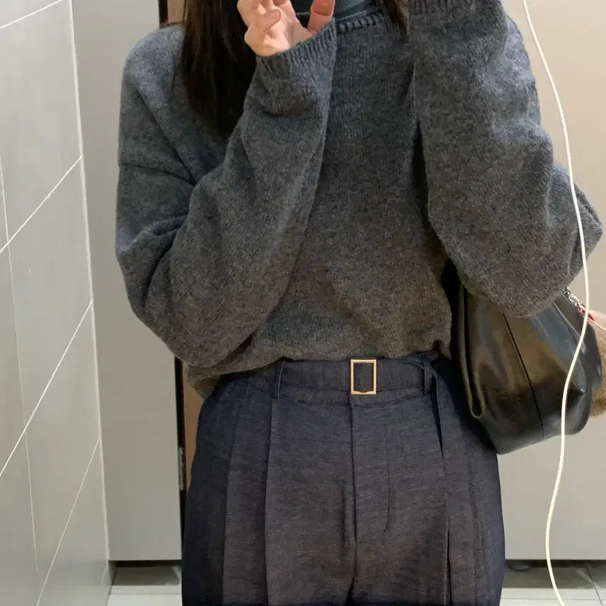 [BUNJANG] K-Pop Merchandise Inner Turtleneck T-shirt / 이너 목폴라티셔츠