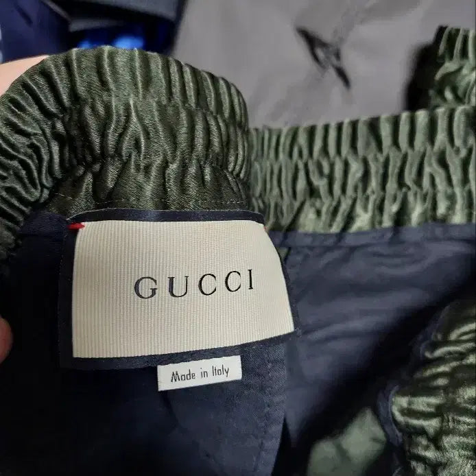[BUNJANG] Gucci Side Line Track Pants Green 48 / 구찌 사이드라인 트랙 팬츠 그린 48 백화점판