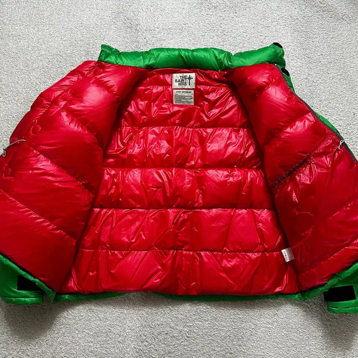 [BUNJANG] Saint Michael Down Parka Green / [M] 세인트미카엘 다운파카 그린