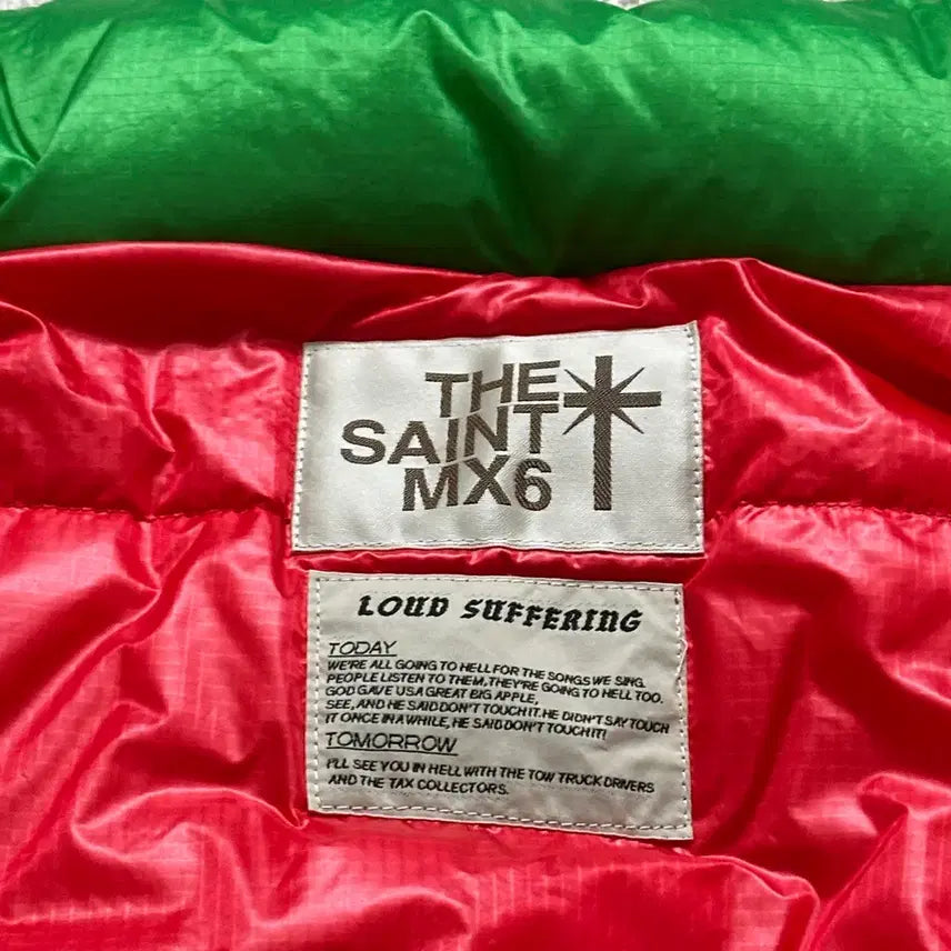 [BUNJANG] Saint Michael Down Parka Green / [M] 세인트미카엘 다운파카 그린