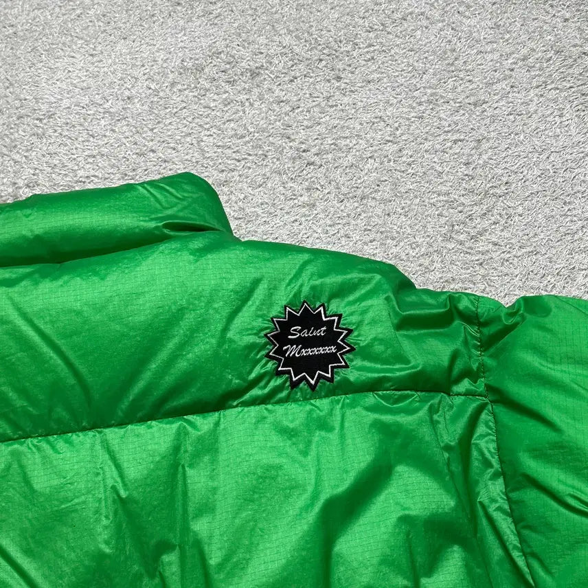 [BUNJANG] Saint Michael Down Parka Green / [M] 세인트미카엘 다운파카 그린