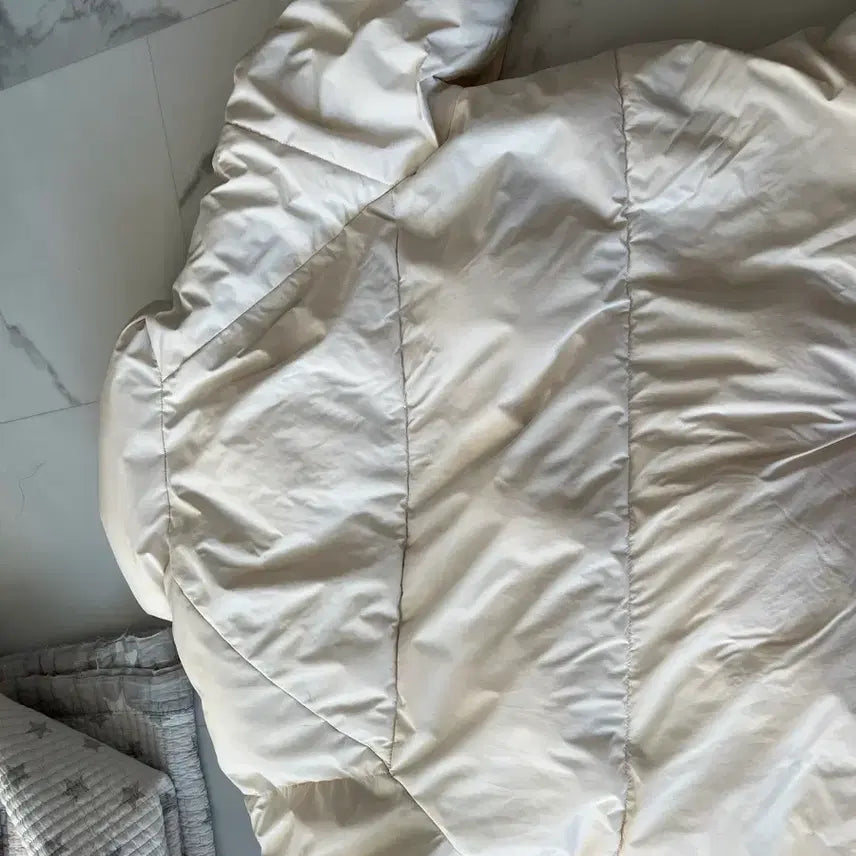 [BUNJANG] Spao Ivory Padded Jacket / 스파오 아이보리 패딩